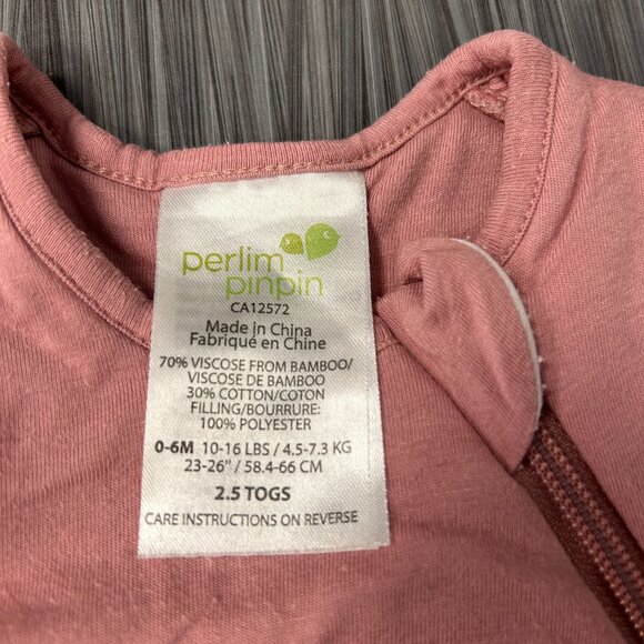 Perlimpinpin Sleep Bag 2.5 TOG  - Pink - Picture 2 of 2